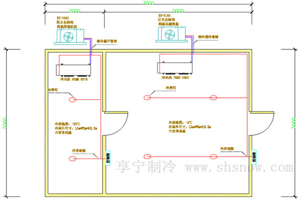 冷庫工程平面設(shè)計圖